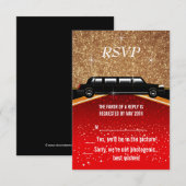 RSVP tapis rouge d'Hollywood (Devant / Derrière)