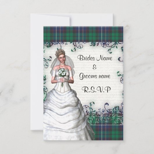RSVP tartan vert (Devant)