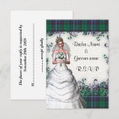 RSVP tartan vert (Devant / Derrière)