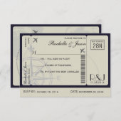 RSVP Ticket Airlines (Devant / Derrière)