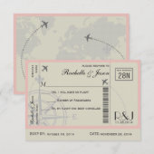 RSVP Ticket Airlines (Devant / Derrière)