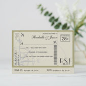 RSVP Ticket Airlines Kaart (Staand voorkant)