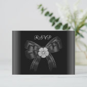 RSVP Toutes les Occasions Diamond Jewel Black Bow (Debout devant)