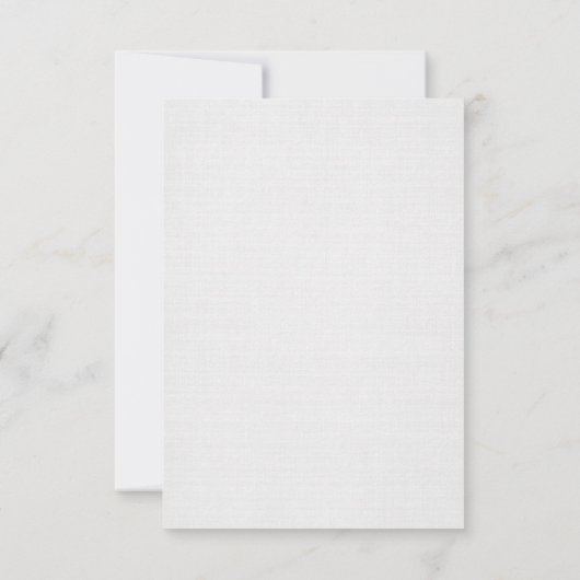 RSVP trouwampersand-teken op zacht zilver (Achterkant)