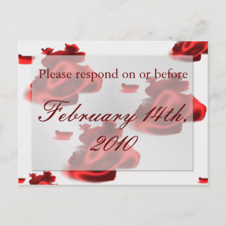 RSVP UITNODIGING BRIEFKAART