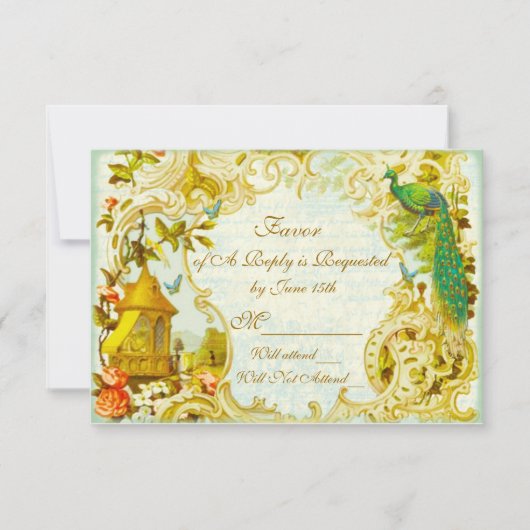 RSVP Versailles Peacock Garden (Voorkant)