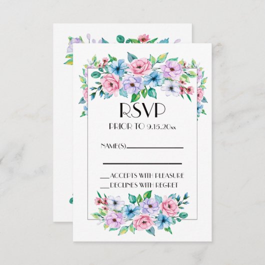 RSVP voir retour (Devant / Derrière)