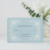 RSVP voor hernieuwing van geloften-hoekjes (Staand voorkant)