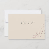 RSVP w maaltijd keuzes waterverf hart (Achterkant)