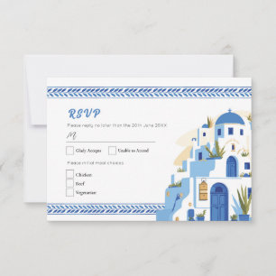 RSVP Wedding Santorini Griekenland Griekenland Rea Kaart