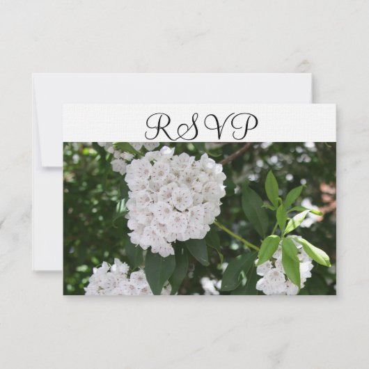 RSVP White Mariage Mountain Laurel (Devant)