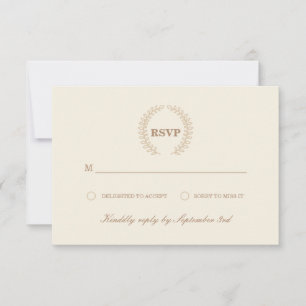 RSVP Wreath moderne