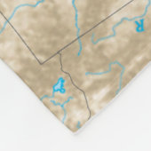 Rt 66 moederdeken fleece deken (Hoek)