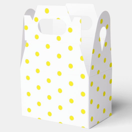 RT Geel Favor Boxes Bedankdoosjes (Geopend)