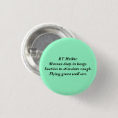 RT Haiku: Deep mucous Ronde Button 3,2 Cm (Voorkant /achterkant)