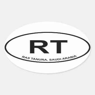 RT Ovale Sticker