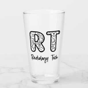 RT RT-radiotechnicus röntgenfoto's van radiologie  Glas