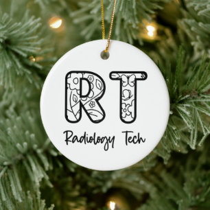 RT RT-radiotechnicus röntgenfoto's van radiologie  Keramisch Ornament
