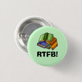 RTFB! RONDE BUTTON 3,2 CM (Voorkant /achterkant)