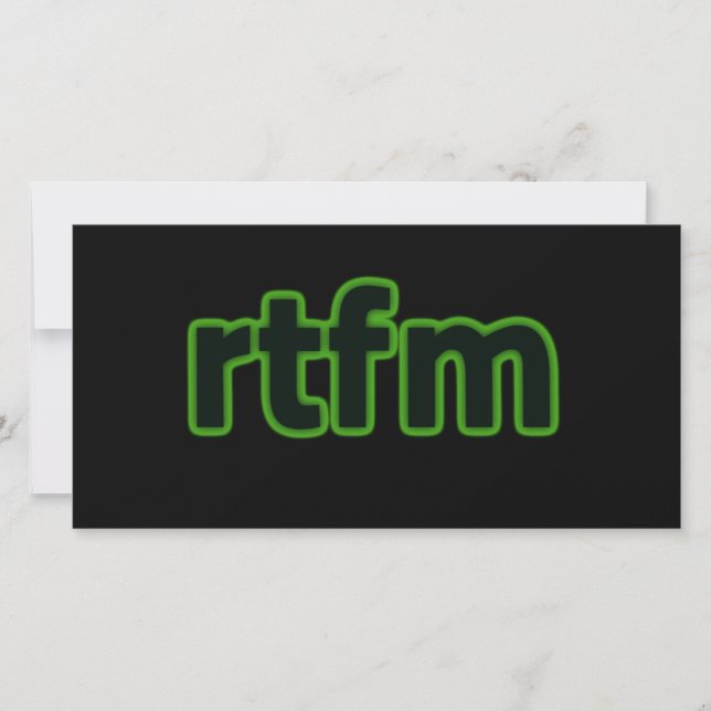rtfm (Voorkant)