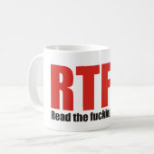 RTFM KOFFIEMOK (Voorkant links)