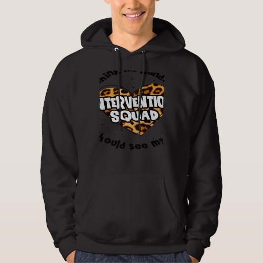 RTI Team Response Teacher Back to School Intervent Hoodie (Voorkant)