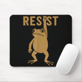 Rtland Frog Funny City Art - Rtland Frog Protest Muismat (Met muis)
