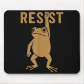 Rtland Frog Funny City Art - Rtland Frog Protest Muismat (Voorkant)