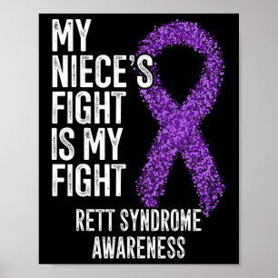 RTT Het gevecht van mijn nichtje is mijn Fight Ret Poster