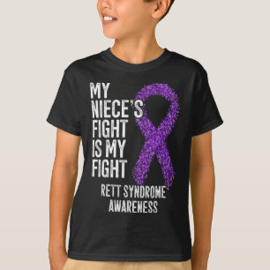 RTT Het gevecht van mijn nichtje is mijn Fight Ret T-shirt