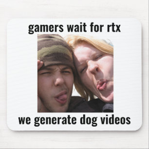 RTX Gamer Meme Muismat – We Genereert Hondenvideo'