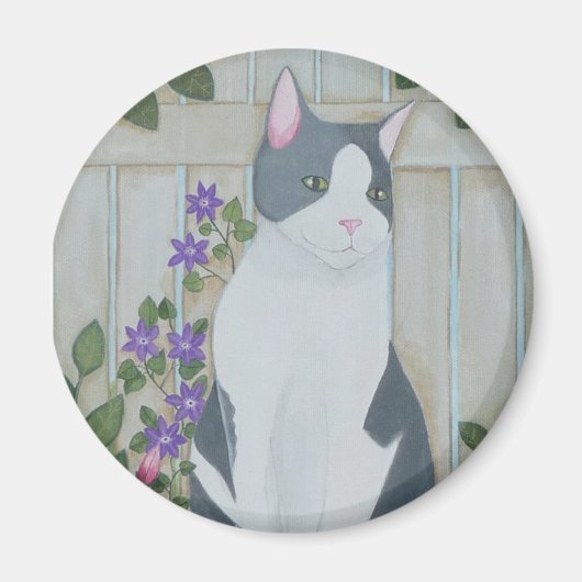 Ru Et Magnet Circulaire Rose (Devant)