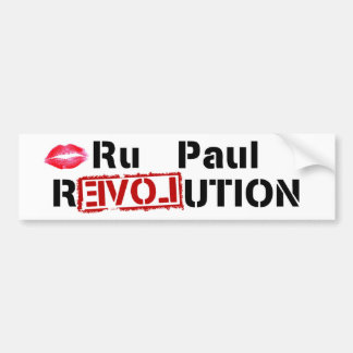Ru Paul Revolution Bumpersticker
