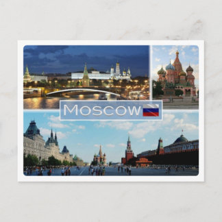 RU Rusland - Moskou - Briefkaart