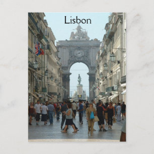 Rua Augusta - Lissabon Briefkaart