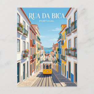 Rua da Bica Portugal Briefkaart