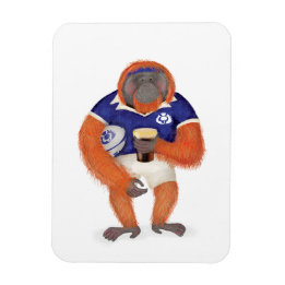 Ruaridh de rugby orang-oetan magneet