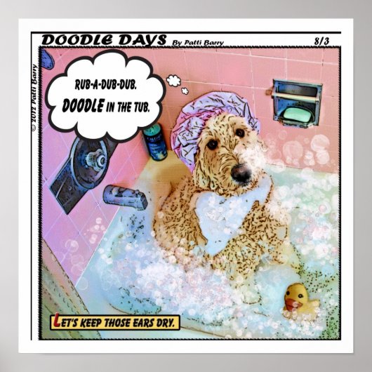 Rub-A-Dub-Dub-doodle Poster (Voorkant)