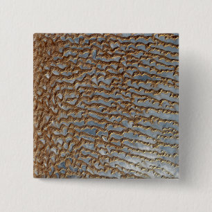 Rub' al Khali, Arabië Vierkante Button 5,1 Cm