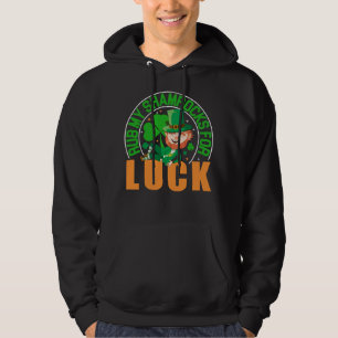 Rub mijn shamrocks voor Luck Funny St Patrick's Da Hoodie