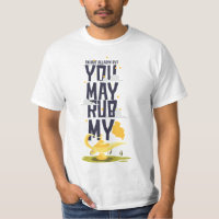 Rub My Lamp - T-Shirt Amusant Inspiré Par Aladdin