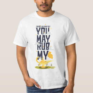 Rub My Lamp - T-Shirt Amusant Inspiré Par Aladdin