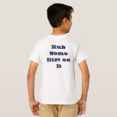 Rub wat vuil op het T-Shirt (Achterkant volledig)
