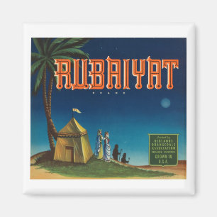 Rubaiyat Crate label Magneet