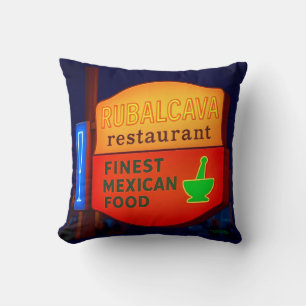 RUBALCAVA RESTAURANT - HANFORD 16X16 INCH. KUSSEN