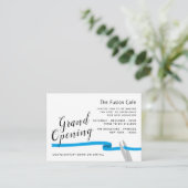 Ruban bleu, carte Grand Ouverture (Debout devant)