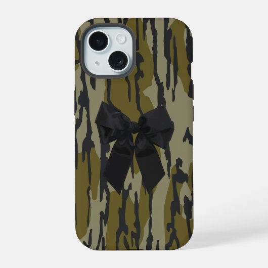 Ruban Camo Cute Bow Bottomland pour Femmes et Fill (Verso)