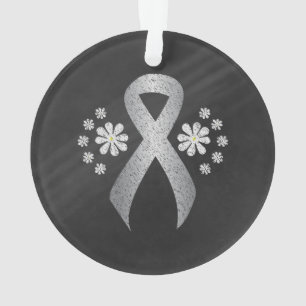 Ruban Chalkboard Silver Awareness