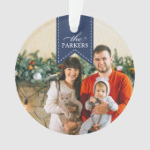 Ruban de la Marine | Photo de vacances personnalis (devant)