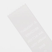 Ruban De Prix signet de citation à réfléchir (Dos)